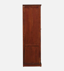 Moroccan Mosaic Handmade Mango Wood 1 Door Wardrobe In Honey Oak Finish