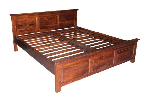 WOODEN BED COLONIAL CLASSIC 180 × 200 CM