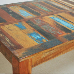 NIRVANA Reclaimed boat wood Dining Table 180x90x75cm