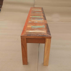 NIRVANA Reclaimed Timber Boat wood Dining Bench 160x35x45cm