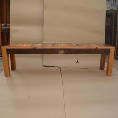 NIRVANA Reclaimed Timber Boat wood Dining Bench 160x35x45cm