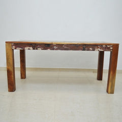 NIRVANA Reclaimed boat wood Dining Table 160x70x75cm