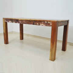 NIRVANA Reclaimed boat wood Dining Table 160x70x75cm