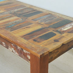 NIRVANA Reclaimed boat wood Dining Table 160x70x75cm