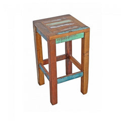 Nirvana Reclaimed Timber Boat wood Patio Bar Stool