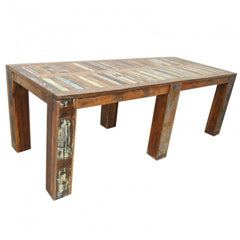 NIRVANA Reclaimed Farmhouse Dining Table 220x90x75 cm