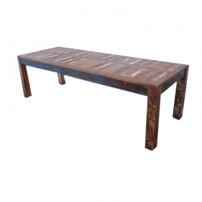 NIRVANA Reclaimed Farmhouse Garden Dining Table 300x100x75 cm