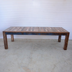 NIRVANA Reclaimed Farmhouse Garden Dining Table 300x100x75 cm