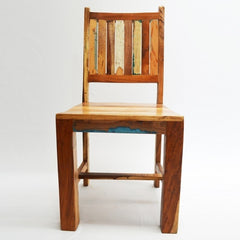 NIRVANA Reclaimed timber Boat wood Dining Chair 45x45x105 cm