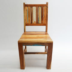 NIRVANA Reclaimed timber Boat wood Dining Chair 45x45x105 cm