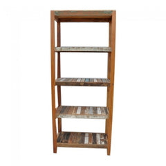 NIRVANA Reclaimed Timber Bookshelf book stand Large 80x40x190 cm