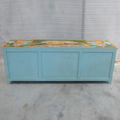 Krishna Hand Painted Entertainment Unit