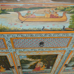 Krishna Hand Painted Sideboard