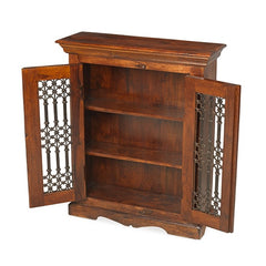 Takat Metal Jali Natural Indian DVD Cabinet