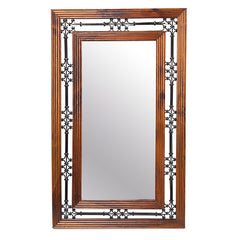 Takat Metal Jali Natural Indian Mirror