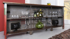 Transport Metal Industrial Jodhpur Truck Home Commercial Bar Counter Red