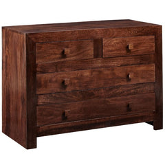 Boston Kompact Dark 4 Drawer Dressing Chest