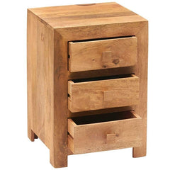 Boston Kompact Light 3 Drawer Bedside