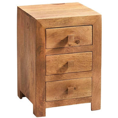 Boston Kompact Light 3 Drawer Bedside