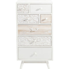 Vivid French Contemporary Tallboy chest of drawers 50x35x99