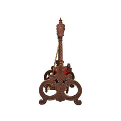 Handmade Indian Furniture Carved Solid Mango Wood Jhula Swing